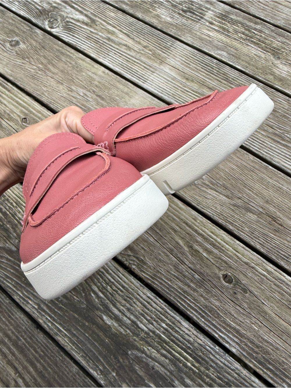 Vionic Chantel Penny Loafer Slip-On Withered Rose Sneaker 12 - Picture 8 of 12
